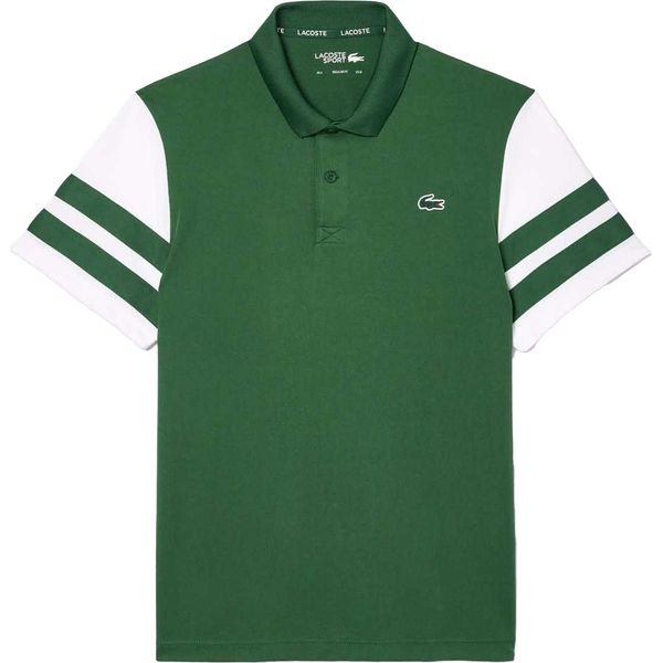 Lacoste - Polo Extra Dry Da Uomo - Tennis GT4802 (Xs) (Verde/Bianco)-image