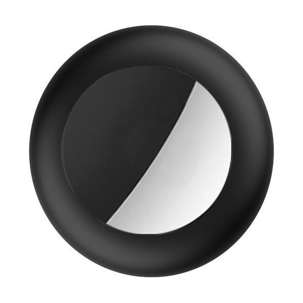 Inf Copertura Protettiva In Silicone Per Apple Airtag Tracker Nero S-image