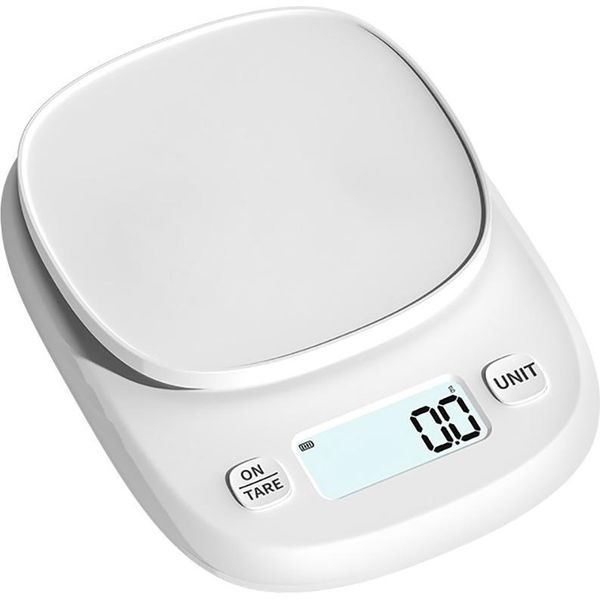 Inf Bilancia Da Cucina Di Precisione - Bianca Ricaricabile (5Kg/1G)-image