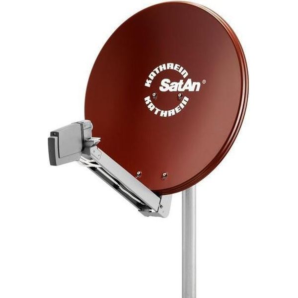 Antenna Parabolica Offset Kathrein 75 Cm Rosso-Marrone CAS80RO-image