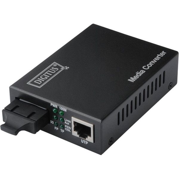 Digitus Medienkonverter Fast Ethernet RJ45/SC Singlemode-image