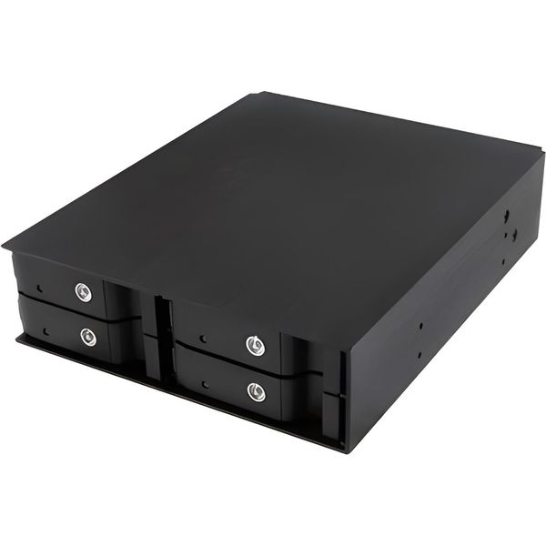 Icy Box Icy Box IB-2240SSK Vassoio Per Unità Di Archiviazione Da 13,3 Cm (5,25") Nero"-image