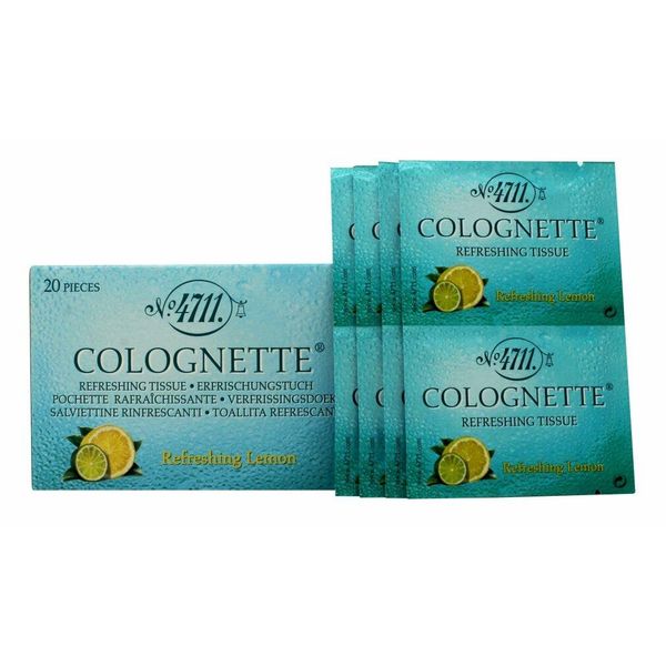 4711 Fazzoletti Rinfrescanti Al Limone 20 Ks-image