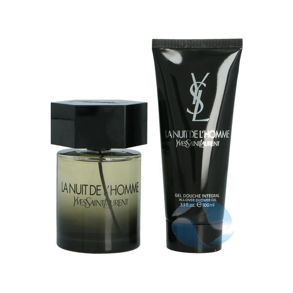 Yves Saint Laurent La Nuit De L'homme Eau De Toilette 100Ml + Gel 100Ml (Lotto 2YL61D) 2014-image