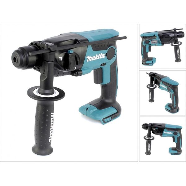 Makita Dhr 165 Z 18 V Li-Ion Trapano A Percussione Con Batteria Da 1,3 Joule - Solo-image