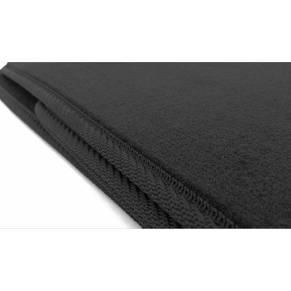 Tappetini Adatti Per Vw Passat B5 3BG Set Di Tappetini Per Auto In Velours Con Ginocchiera Rotante 4 Pezzi Neri-image