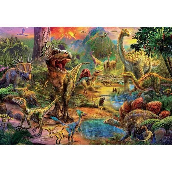 Educa - Terra Dei Dinosauri Puzzle Da 1000 Pezzi-image
