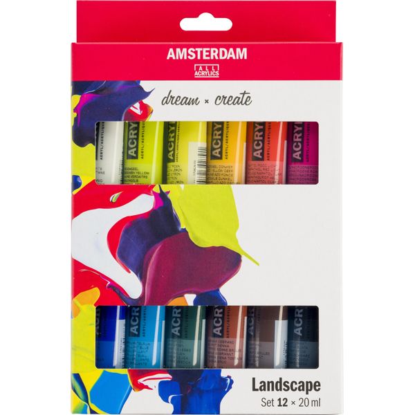 Royal Talens Vernice Acrilica Amsterdam Paesaggio 12 X 20 Ml-image