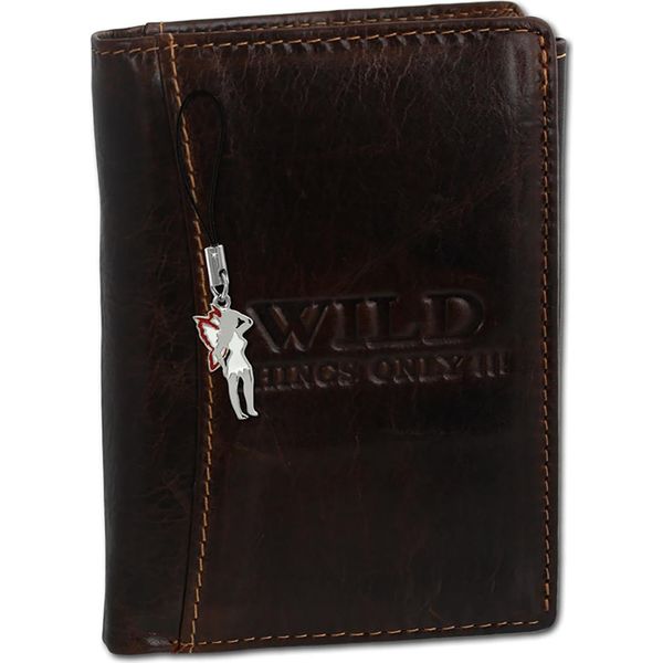 Portafoglio Marrone Wild Things Only In Pelle D2OPJ113N-image