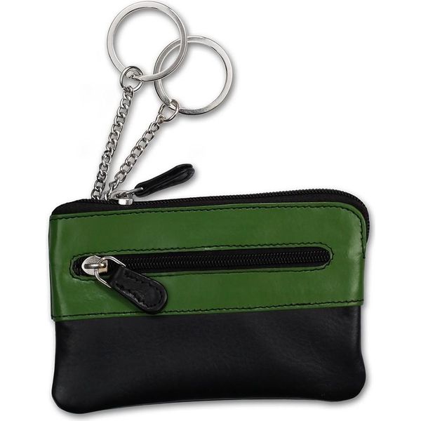 Borsa A Chiave Nera Verde Dragone Custodia In Pelle Mini D2OPS905G-image