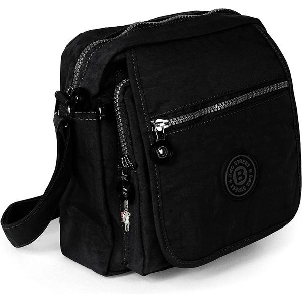 Borsa Street Nylon Borsa Donna Nero 20X22X10 D2OTJ218S-image