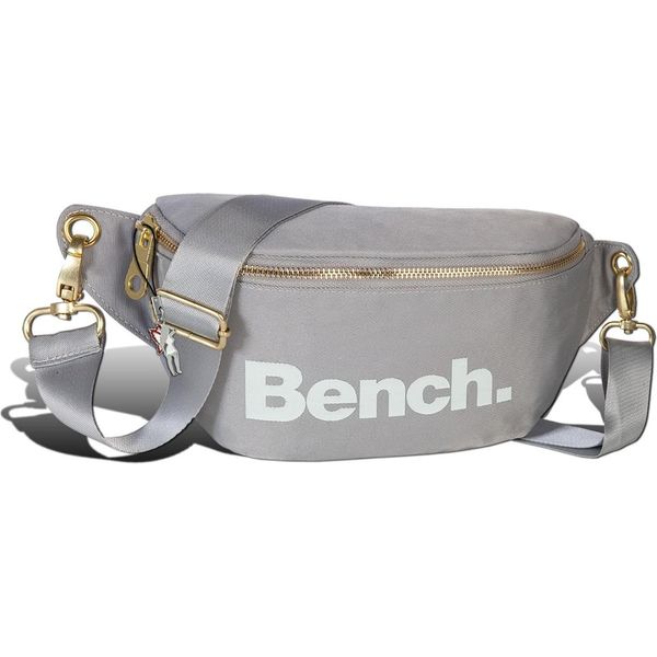 Bench Alla Moda Cintura Borsa Grey Bum Borsa Ladies Light Grey Nylon 23X13X6 D2OTI303K-image