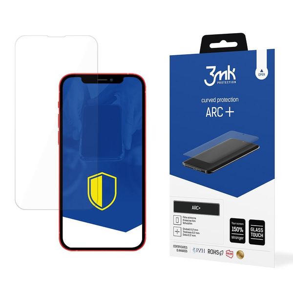 3Mk Arc+ Protezione Dello Schermo Per Apple Iphone 13 Mini 0,17 Millimetri Self-Heal-image