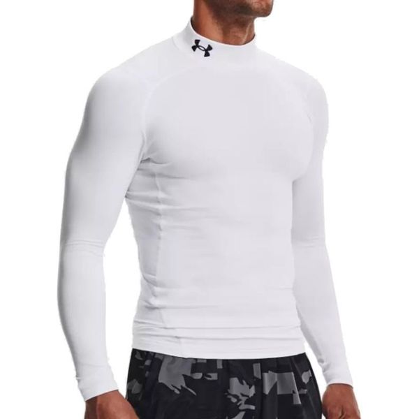 Under Armour Ua Cg Armour Comp Mock 100 Bianco S-image