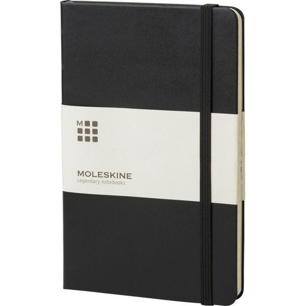 Moleskine - Taccuino "Classic L"", Quadrato PF3022 (Taglia Unica) (Nero)"-image