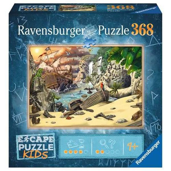 Ravensburger - Puzzle Di Fuga 368 Pezzi Bambini - Avventura Piratesca-image
