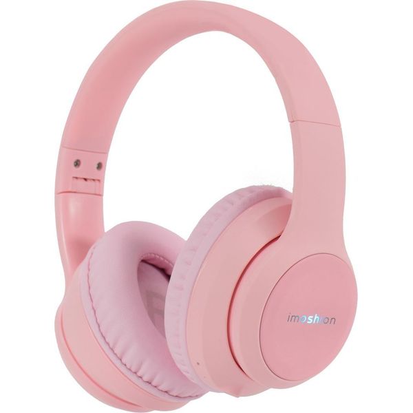 Cuffie Bluetooth Senza Fili - Cuffie Per Bambini Con Luce Led - Cuffie Bluetooth - Cuffie Senza Fili - Cuffie Bluetooth Over-Ear - Cuffie Per Bambini - Rosa - Imoshion ®-image