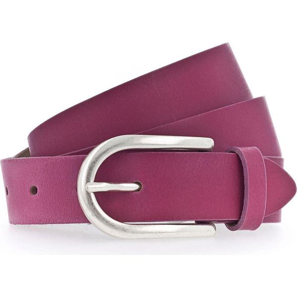 Vanzetti Pelle Cintura Classics 30Mm Leather Belt W100 Fuchsia Viola-image