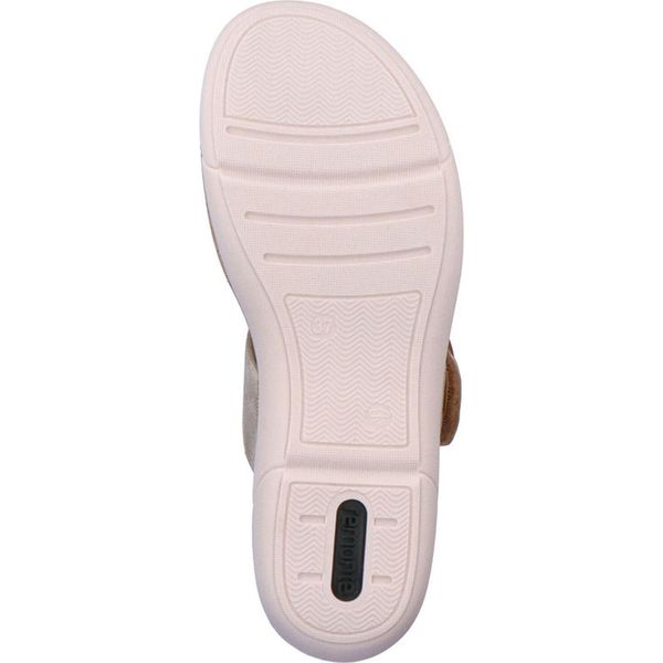 Remonte Mulo Da Donna Casual E Confortevole Con Ecopelle E Tessuto R6858, Misura:39 Eu, Colore:Beige-image