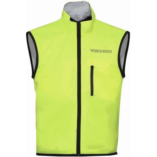 Modeka Double Eye Gilet Ad Alta Visibilità Giallo Neon / Argento 4XL-image