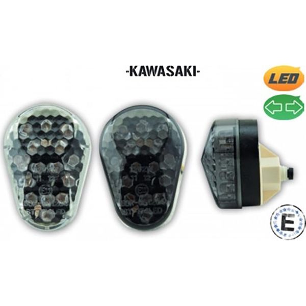 Indicatori Di Direzione A Led Compatibili Con Kawasaki Coppia-image