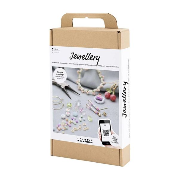 Kit Di Gioielli Fai Da Te Di Grandi Dimensioni Per Bracciali, Collane E Orecchini Con Istruzioni-image