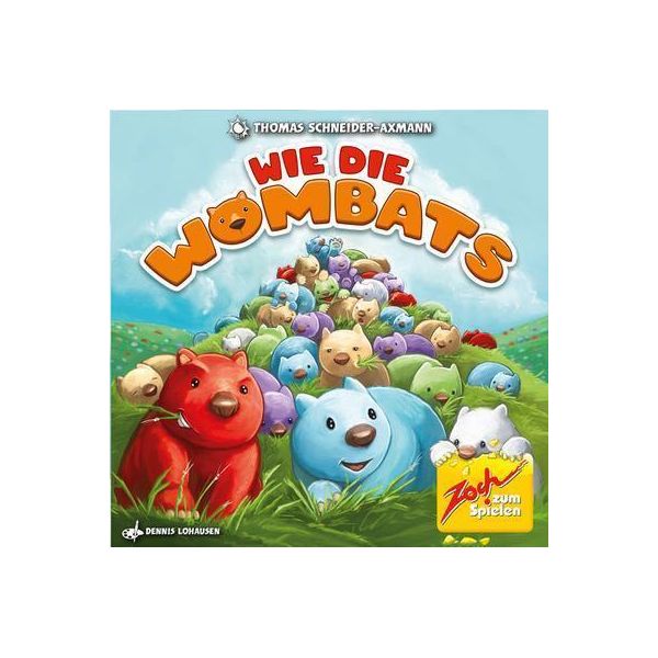 Come I Wombat, Gioco Da Tavolo, Per 1-6 Giocatori, Età 8+ (Edizione De)-image
