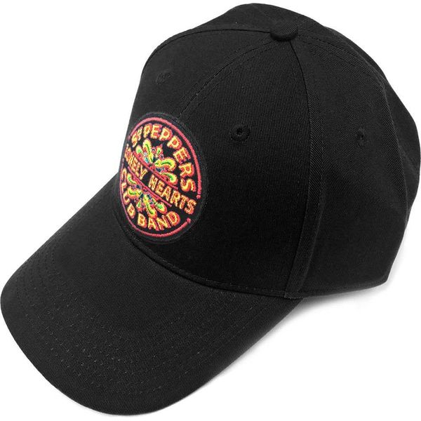 The Beatles - Cappellino Da Baseball "Sgt Pepper"" Per Uomo/Donna Unisex RO4479 (Taglia Unica) (Nero)"-image