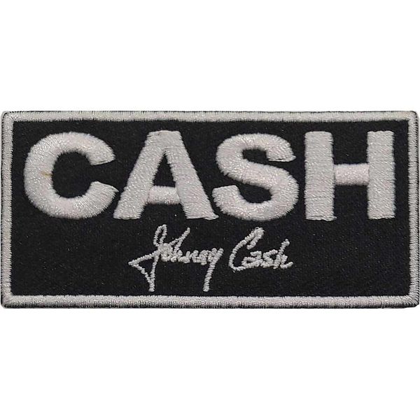 Johnny Cash - Blocco - Patch - Cotone RO4244 (Taglia Unica) (Nero/Grigio)-image