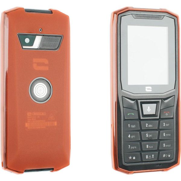 Caseroxx Custodia Protettiva In Tpu Compatibile Con Crosscall Core-S4 / Core-S5, Custodia In Gomma Per Cellulare Rossa-image