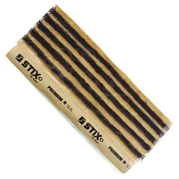 Stix 5X Strisce Vulcanizzanti In Butile, 200 X 6 Mm, Nero, Set Per Riparazione Pneumatici-image