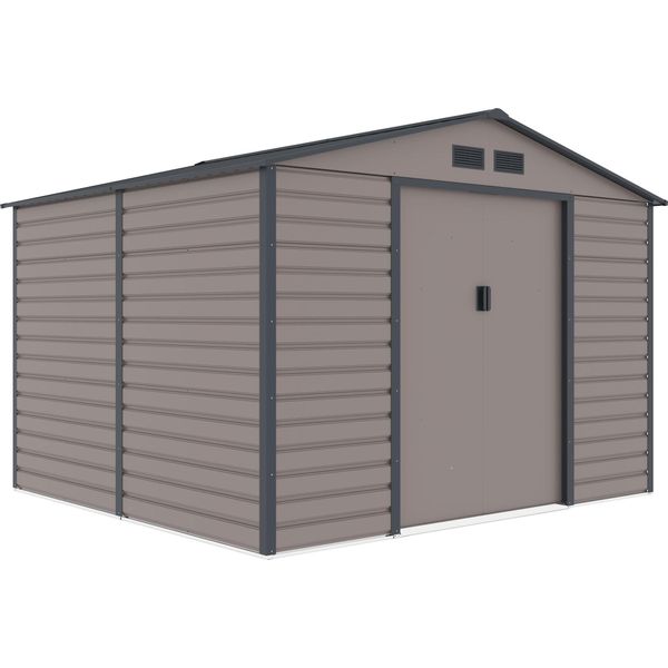 Casetta Da Giardino G21 Gah 407 - 213 X 191 Cm, Grigio-image
