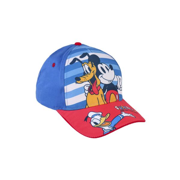 Cappellino Estivo Disney Mickey Mouse - Cappellino Per Bambini Con Stampa E Protezione Uv Blu-image