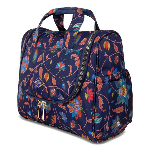 Oilily Borsa Trucco Cathy Travel Kit With Hook Eclipse Blu Scuro-image