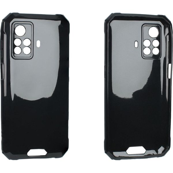 Caseroxx Custodia Protettiva In Tpu Compatibile Con Blackview BV9200, Custodia Per Cellulare In Gomma Nera-image