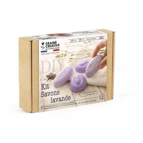 Graine Creative Kit Per La Produzione Di Sapone Alla Lavanda - 1 Set-image