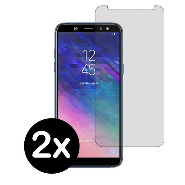 Smartphonica Pellicola Protettiva Per Samsung Galaxy A6 Plus 2018 In Vetro - 2 Pezzi-image