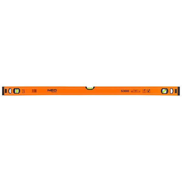 Neo Tools Livella In Alluminio, Fiala Protetta, Precisione M | Livella In Alluminio | 100 Cm-image