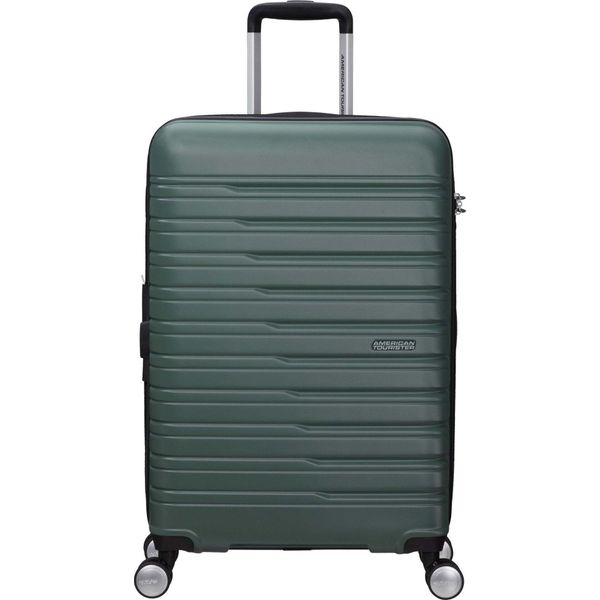 American Tourister Carrello Flashline Spinner 67 / 24 Trolley Exp Tsa Dark Forest Verde Scuro-image