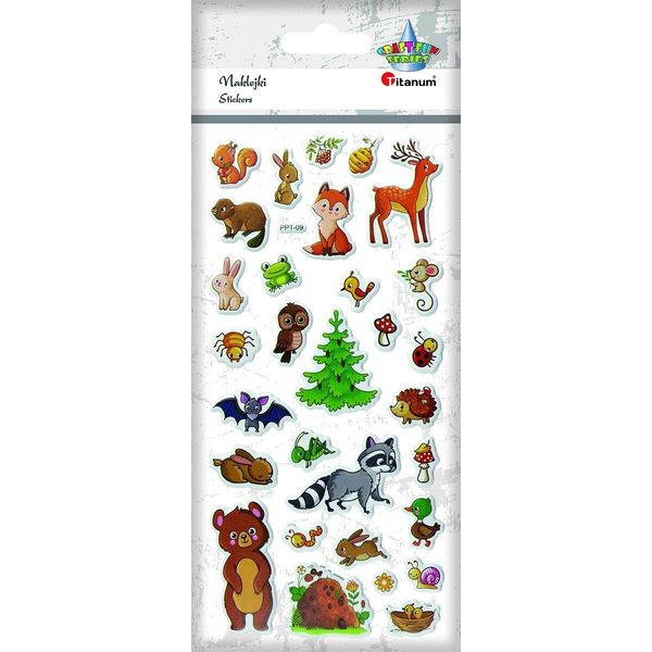 Adesivi 3D Animali Della Foresta Serie Titanum Craft-Fun-image