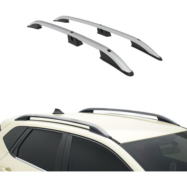 Tetto Turtle Roller Crown Hyundai Creta Gs 2015 2016 2017 2018 2019 2020 (Suv) , Argento-image