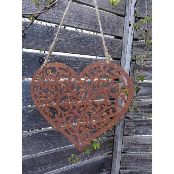 Cuore Di Vite In Acciaio Inox Da Appendere-image