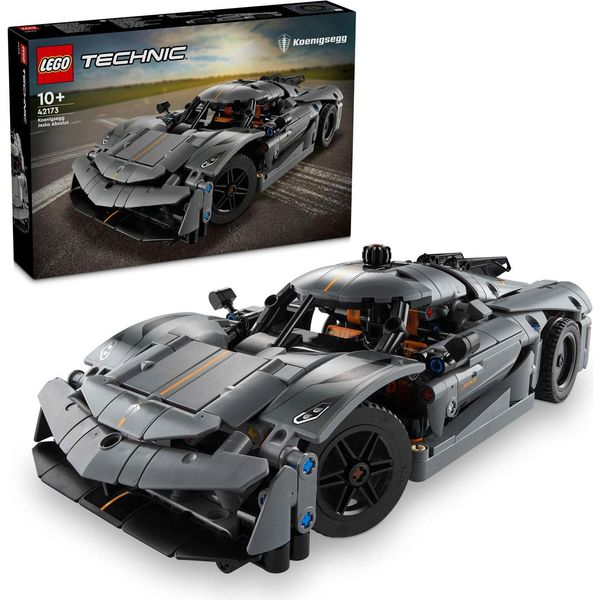 Lego 42173 Technic Koenigsegg Jesko Absolut Supersportwagen In Grau (42173)-image