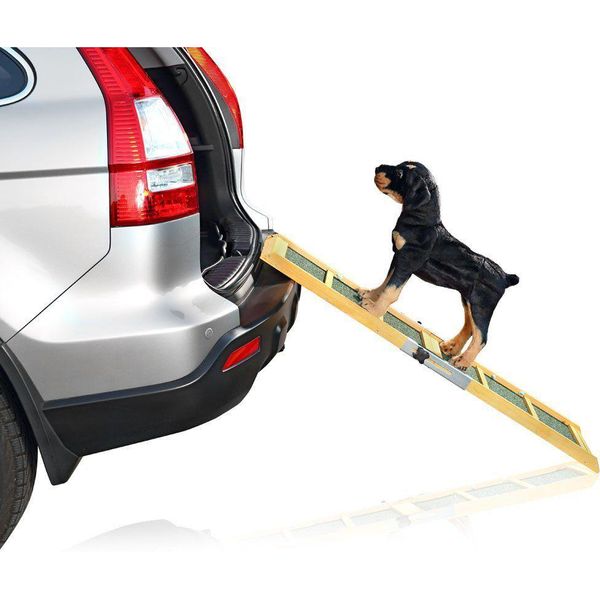 Rampa Per Cani Rampa Per Cani Auto Ausilio Telescopico Per Salire In Auto Rampa Per Auto Scaletta Per Cani-image