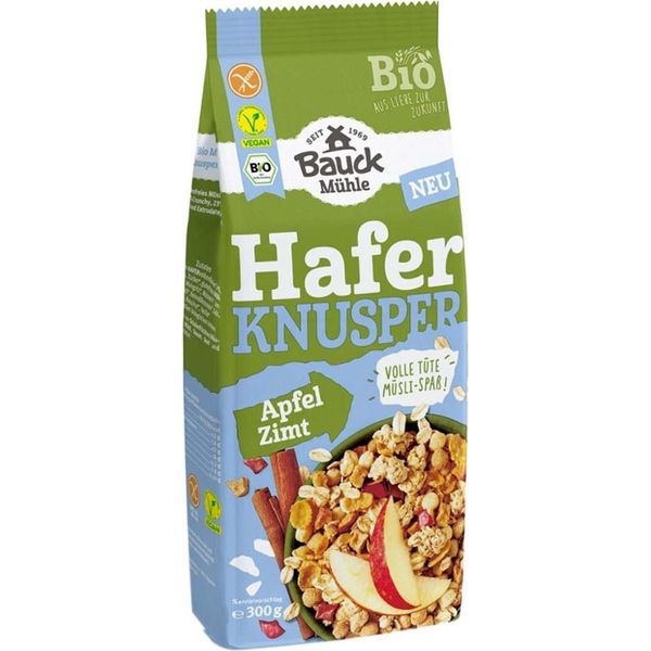 Muesli Croccante D'avena - Mela E Cannella 300G-image