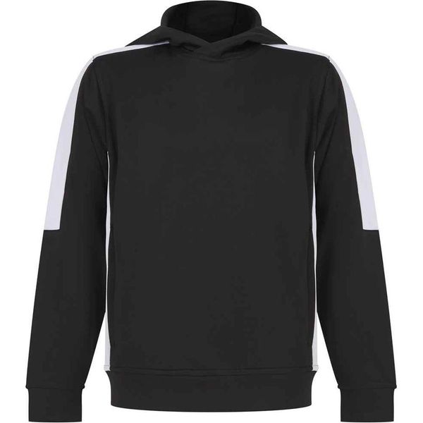Finden & Hales - Felpa Con Cappuccio "Team"" Per Bambini PC6630 (158) (Nero/Bianco)"-image