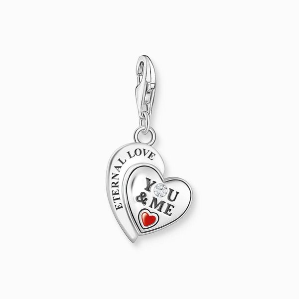 Thomas Sabo - 2108-691-21 - Charm - Donna - Argento 925, Annerito - You & Me-image