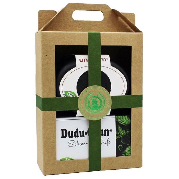 Set Regalo Verde - Scatola Di Sapone In Velluto Nero & Dudu-Osun Class-image