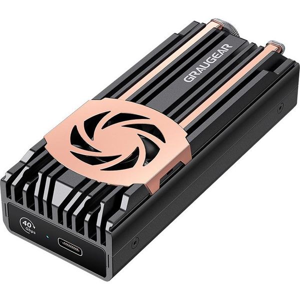 Graugear Externes Usb 4.0-AluminiumgehäUse Mit LüFter (G-M2U4-40G-F)-image