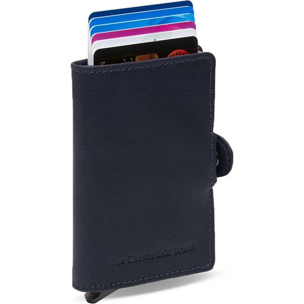 The Chesterfield Brand Pelle Porta Carte Di Credito Baldwin Cardholder Navy Blu Scuro-image